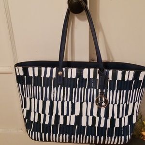 Henri Bendel Women's Blue West 57th e/w Tote